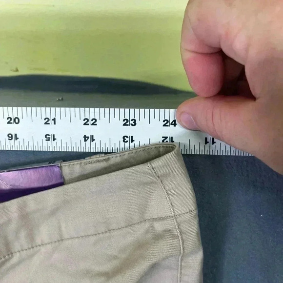 Lane Bryant NWT Khaki Trouser Womens 28 Plus size Work casual Career 0786 - Picture 5 of 10